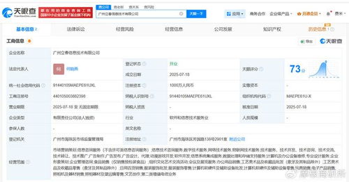 螞蟻集團子公司成立立春信息技術公司，深化技術咨詢布局