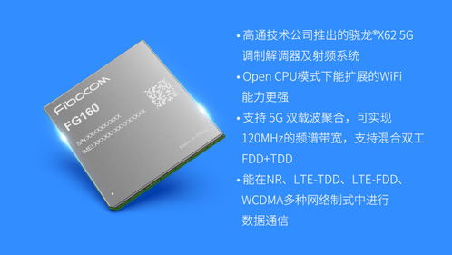 廣和通發布新一代3GPP R16工業級5G模組FG160工程樣品，加速5G工業應用開發